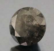 Large! 1.97ct gray and black Diamond solitaire
