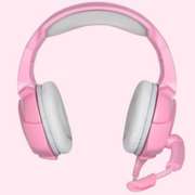 Pink Gaming Headset With Noise Cancelling Mic