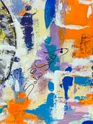 Sabri Said Original Acrylic on Canvas "Double Faced"