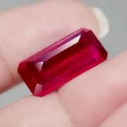 Sumptuous and huge 15.69ct top blood red Ruby