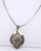 Vintage 925 Sterling Silver Pendant on Chain