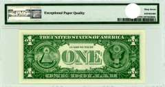 1957-B $1 US Silver Certificate in PMG 67