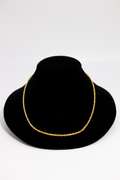 10K Yellow Gold Solid 2.5mm Rope Chain 20 Inch