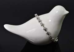 Gorgeous 14K White Gold 4 Ct. Diamond Bracelet