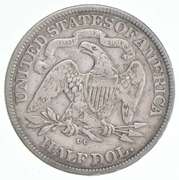1877-CC Seated Liberty Half Dollar