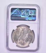 AU58 1923 Peace Silver Dollar - Top-50 VAM-1D Whicker Cheek LDS - NGC