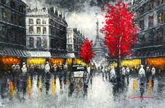 ONE OF A KIND BEAUTIFUL PAINTING ON CANVAS