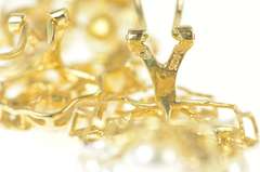 14K Yellow Gold Ornate Designer Pearl Diamond Cluster Clip Earrings