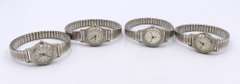 Group Lot of 78 Amitron Stainless Steel Quartz Ladies Watches