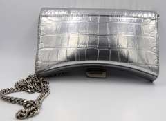 Balenciaga Hourglass Wallet on Chain Handbag