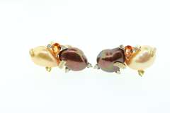 14K GOLD RING AND MATCHING EARRINGS