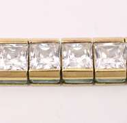 Flashy Tennis Bracelet in Vermeil