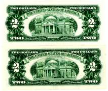 2 Nicer 1963 $2 Red Seal US Notes