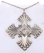 Reed & Barton 925 Sterling Silver Pendant on Chain