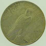 1924 $1 Silver Peace Dollar Coin