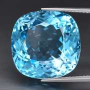 Large 25.87ct top Swiss blue Topaz