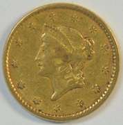 Collectible 1850 US Type One $1 Gold Piece