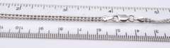 Vintage Italian 925 Sterling Silver Beads Double Chain Necklace
