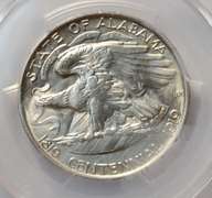 1921 Alabama Commemorative Half Dollar  ANACS MS60