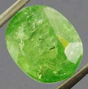 Substantial lime green 4.59ct Tsavorite Garnet