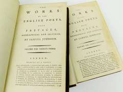 1790 Works of English Poets, 2 Volumes