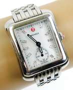 Designer Michele Diamond Watch, Excellent