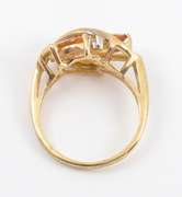 Sweet Marquise Citrine Ring