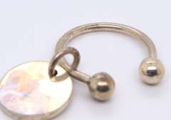 Vintage Sterling Silver Mexico Ball Key Ring