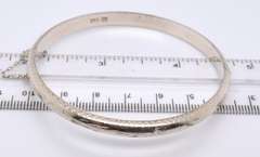 Vintage 925 Sterling Silver Signed Bangle