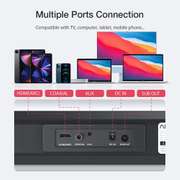 80W Bluetooth Soundbar TV 2.1 Channel Bass Subwoofer