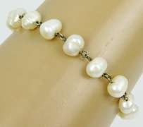 Sterling Freshwater Pearls Bracelet