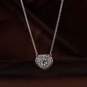 Vintage look beautiful detailed Dancing stone  pendant