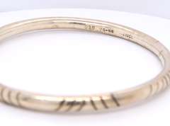 Vintage 925 Sterling Silver Bangle