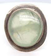 Lot of 2 Vintage 925 Sterling Silver Gemstone Rings