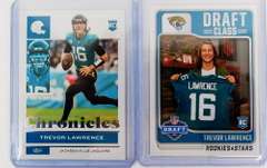 2 Trevor Lawrence 2021 Panini Rookie Football Cards