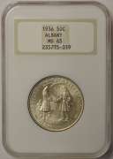 1936 Albany NY Commemorative Half Dollar NGC MS65
