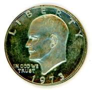 1973-S Silver Proof Eisenhower Dollar