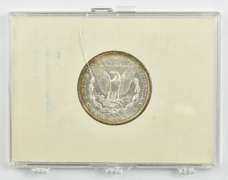 1883-O Morgan Silver Dollar New York Worlds Fair 1964-1965 Holder