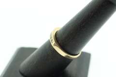 14K GOLD AND DIAMOND BAND