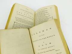 1790 Works of English Poets, 2 Volumes