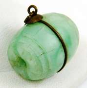 Early Niagara Falls Glass Barrel Stanhope Charm