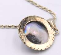 Vintage 925 Sterling Silver Signed Pendant on Chain