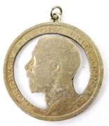 Georgius V Rex Half Crown Coin Pendant