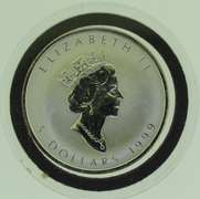 1999 1 oz Maple Leaf $5 Canada .9999 Fine Silver Coin
