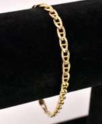 Classic Mariner Chain Bracelet in Yellow Gold