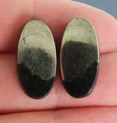 Well matched 26.65ct Apache Gold pair