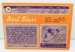 1970 Bart Starr Football Card