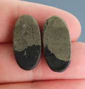 Well matched 26.65ct Apache Gold pair