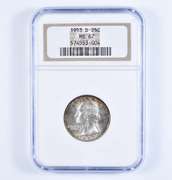 MS67 1953-D Washington Quarter - Graded NGC