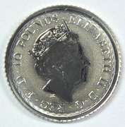 2020 Gem BU 10 Pounds Pure .999 Platinum Britannia coin